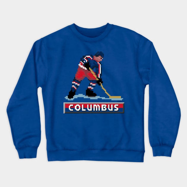 Columbus Hockey Crewneck Sweatshirt by clarkehall